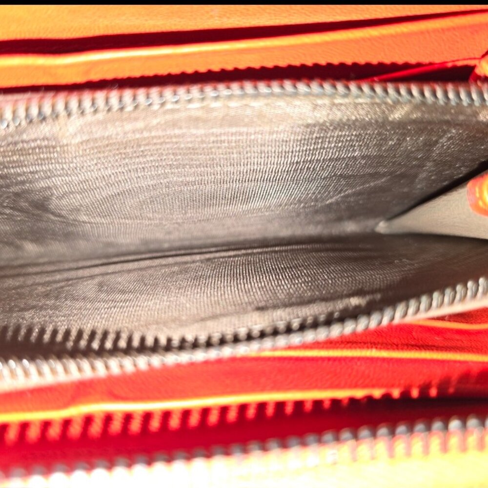 Euc Authentic Bottega Veneta Python Zippy Wallet - image 8